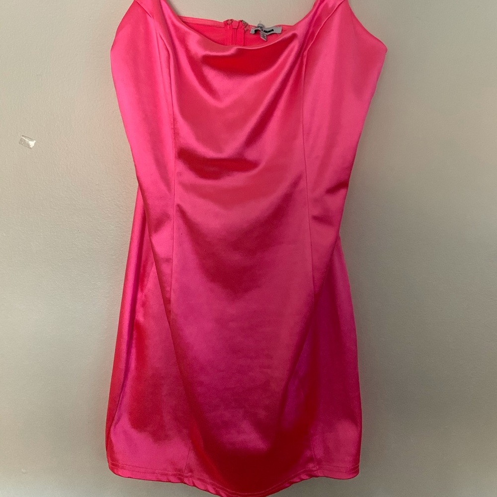 Pink fashion nova dress